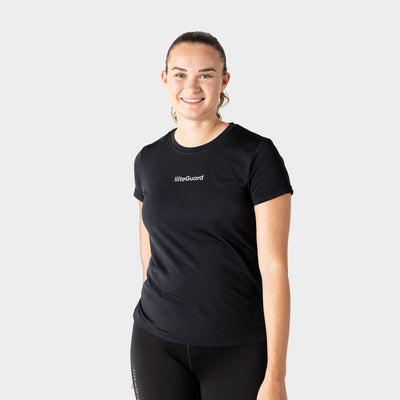 Liiteguard RE-LIITE T-SHIRT (Dame) T-shirts SORT